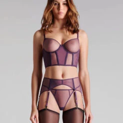 Mini String Maison Close L'Amoureuse 9 Mini String Maison Close L'Amoureuse -Vêtements Soldes string maison close l amoureuse violet 3