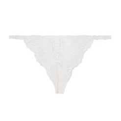 String En Soie Marjolaine Reine -Vêtements Soldes string marjolaine reine blanc 2