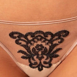 String Valery Prestige Secret Vanity -Vêtements Soldes string valery prestige secret vanity noir nude 2