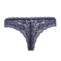 Tanga En Dentelle Aubade Rosessence -Vêtements Soldes tanga aubade rosessence bleu nocturne 3