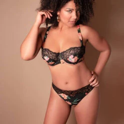 Tanga Aubade Sweet Folk -Vêtements Soldes tanga aubade sweet folk noir 5