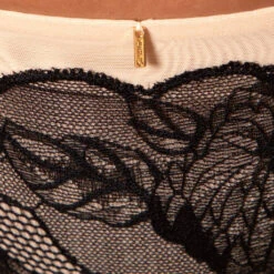 Tanga En Dentelle Chantelle Midnight Flowers -Vêtements Soldes tanga chantelle midnight flowers noir 3