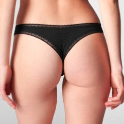 Simone Perele Tanga Simone By SP Simone Pérèle Hortense -Vêtements Soldes tanga simone perele hortense noir 3