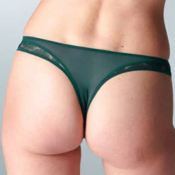 Simone Perele Tanga Simone Pérèle Utopia -Vêtements Soldes tanga simone perele utopia vert emeraude 2