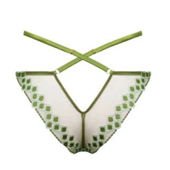Tanga Studio Pia Mounia -Vêtements Soldes tanga studio pia mounia vert 3