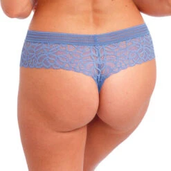 Tanga En Dentelle Wacoal Raffiné -Vêtements Soldes tanga wacoal raffine bleu ciel 4